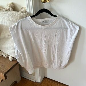 Women’s Zara Cap Short Sleeve Basic 95% Cotton 5% Elastin With Banding